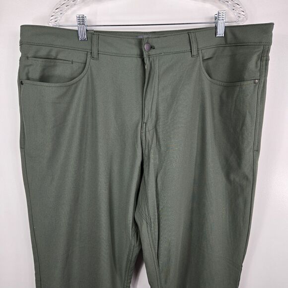 Members Mark Men's Size 40x32 Benton Performance Pants Green NWT - Picture 2 of 7
